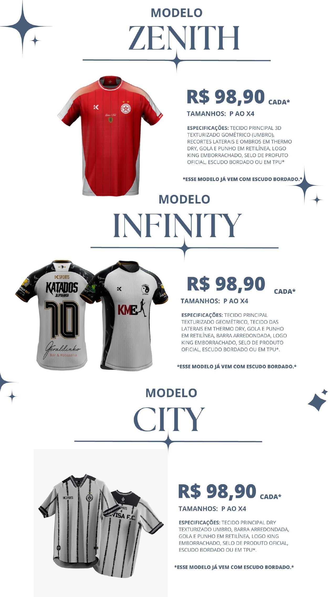 Página 5 do catálogo King Sports 2026