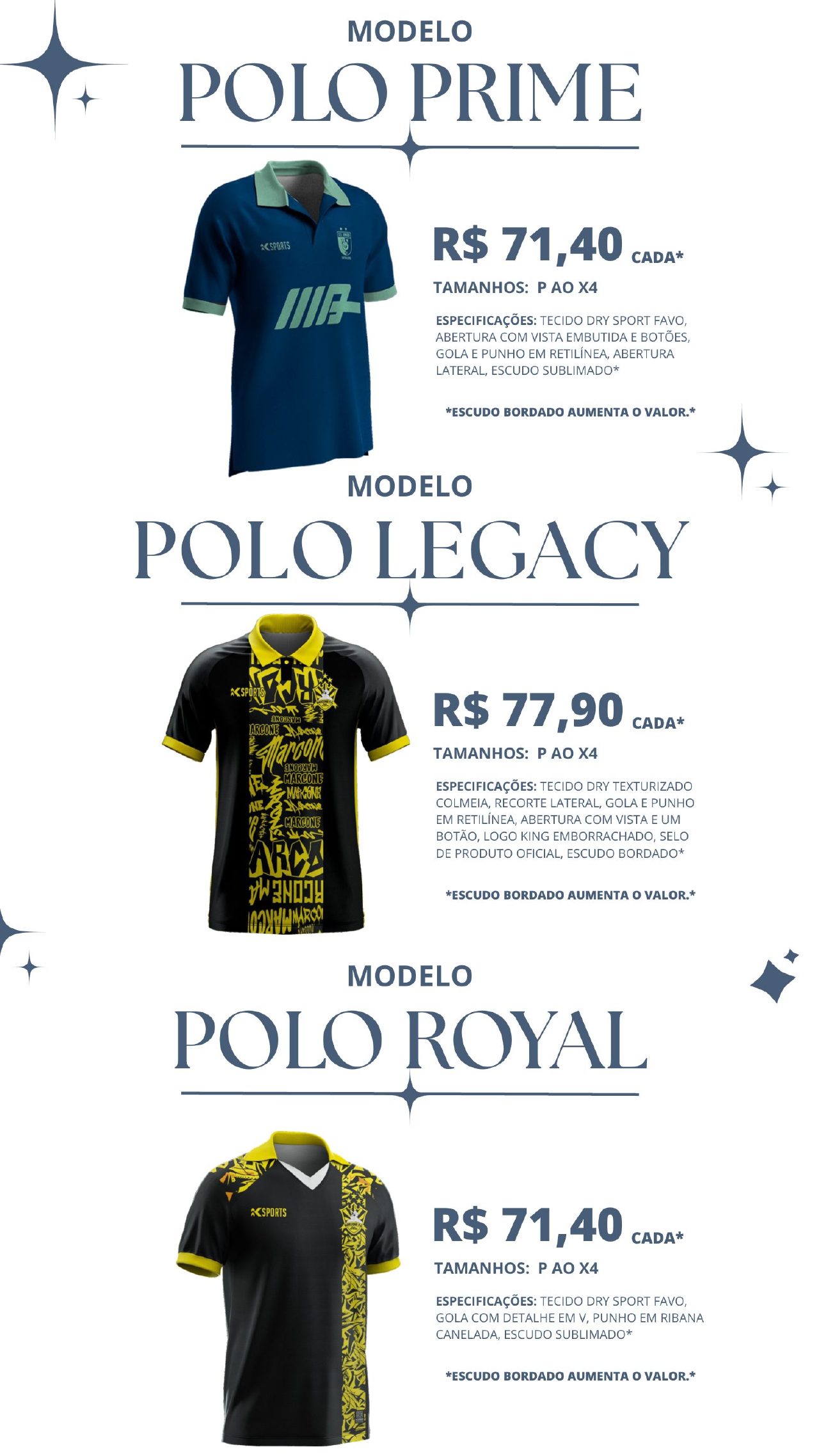Página 8 do catálogo King Sports 2026
