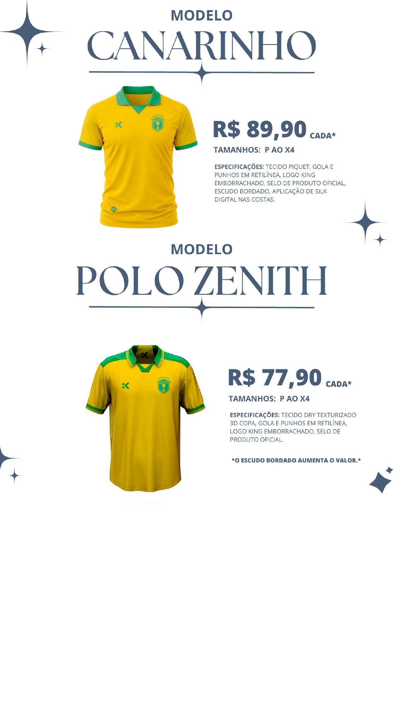 Página 9 do catálogo King Sports 2026