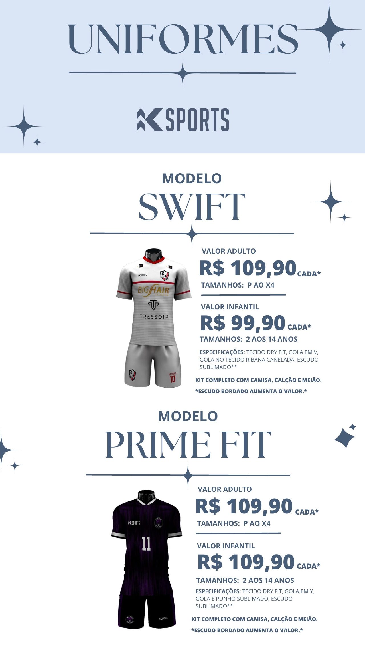 Página 10 do catálogo King Sports 2026