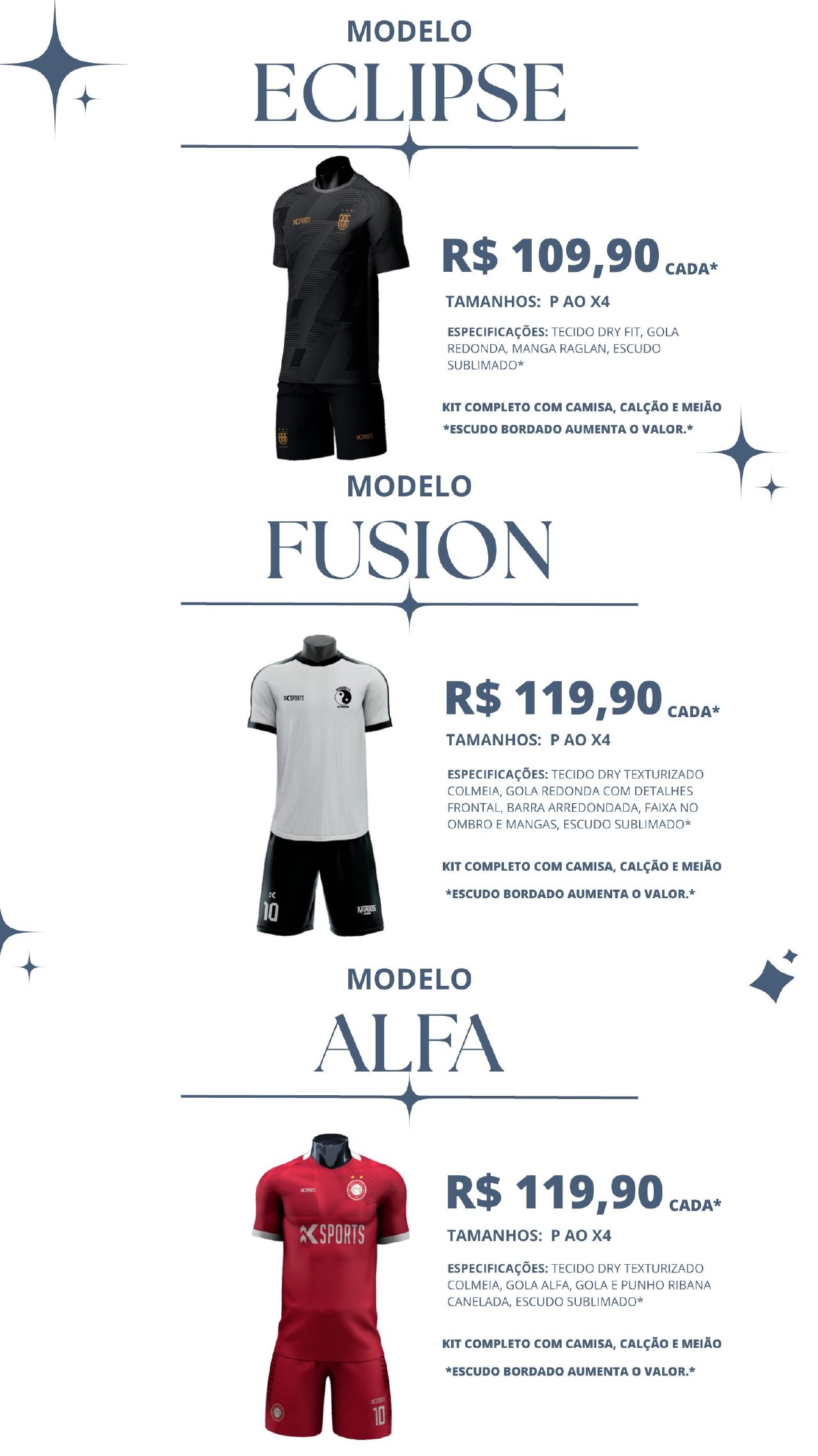 Página 11 do catálogo King Sports 2026