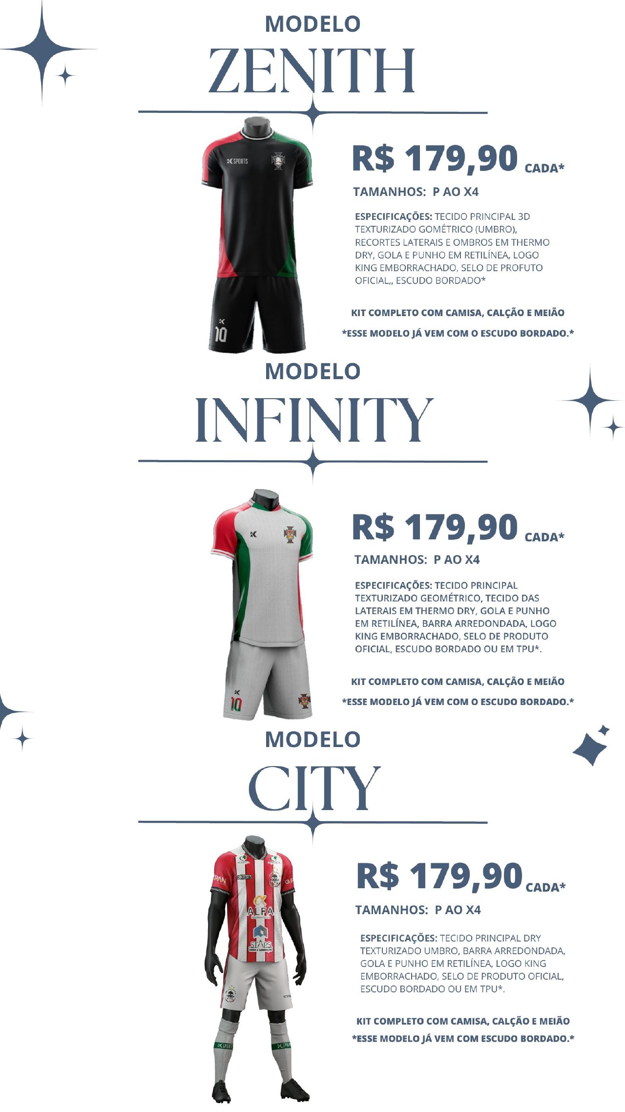 Página 14 do catálogo King Sports 2026